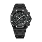 Audemars Piguet 26238CE.OO.1300CE.01 Royal Oak Offshore Black Dial Black Ceramic Bracelet