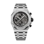 Audemars Piguet 26238TI.OO.2000TI.01 Royal Oak Offshore Grey Dial Titanium Bracelet
