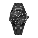 Audemars Piguet 26591CE.OO.D002CA.02 Royal Oak Black Dial Black Rubber Strap