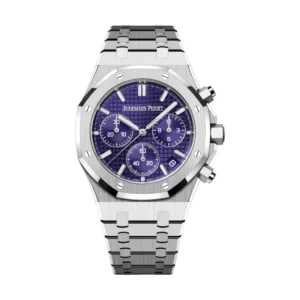 Audemars Piguet 26240BC.OO.1320BC.01 Royal Oak Purple Dial White Gold Bracelet Watch (1)