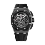 Audemars Piguet 26622CE.OO.D002CA.01 Royal Oak Offshore Black Dial Black Rubber Strap (1)