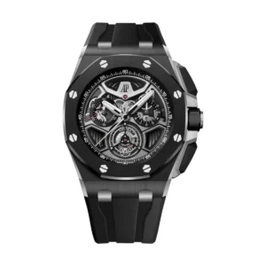 Audemars Piguet 26622CE.OO.D002CA.01 Royal Oak Offshore Black Dial Black Rubber Strap (1)