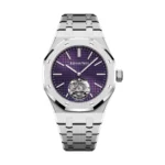 Audemars Piguet 26660ST.OO.1356ST.02 Royal Oak Plum Dial Stainless Steel Bracelet (1)