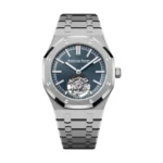 Audemars Piguet 26730TI.OO.1320TI.02 Royal Oak Blue Dial Titanium Bracelet Watch (1)